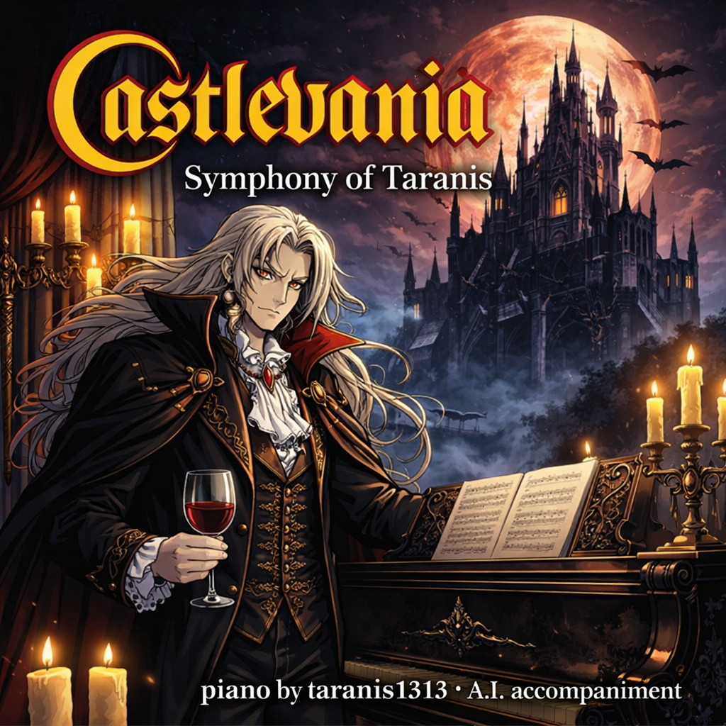 Pochette castelvania symphony of taranis