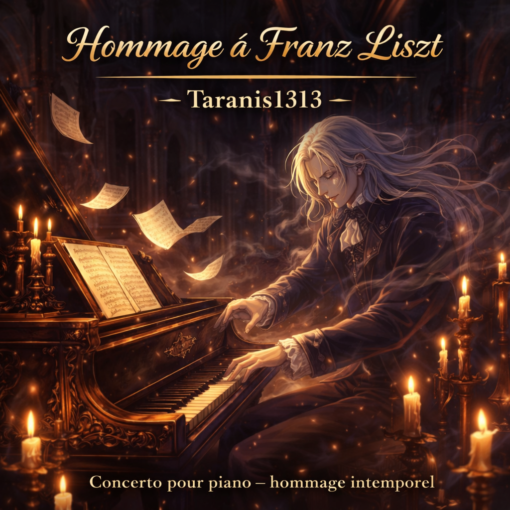 Pochette hommage franz liszt