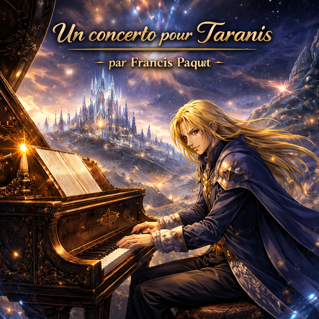 Pochette piano orchestra pour taranis